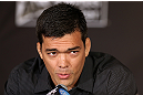 LOS ANGELES - AUGUST 02: Lyoto Machida attends the UFC on FOX press conference at the J.W. Marriott on August 2, 2012 in Los Angeles, California. (Photo by Josh Hedges/Zuffa LLC/Zuffa LLC via Getty Images)