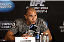 LOS ANGELES - AUGUST 02: Brandon Vera attends the UFC on FOX press conference at the J.W. Marriott on August 2, 2012 in Los Angeles, California. (Photo by Josh Hedges/Zuffa LLC/Zuffa LLC via Getty Images)