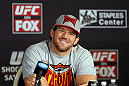 LOS ANGELES - AUGUST 02: Ryan Bader attends the UFC on FOX press conference at the J.W. Marriott on August 2, 2012 in Los Angeles, California. (Photo by Josh Hedges/Zuffa LLC/Zuffa LLC via Getty Images)