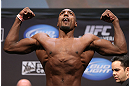 LOS ANGELES - AUGUST 03: Phil Davis makes weight during the UFC on FOX weigh in at Staples Center on August 3, 2012 in Los Angeles, California. (Photo by Josh Hedges/Zuffa LLC/Zuffa LLC via Getty Images)