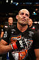 LOS ANGELES, CA - AUGUST 04:  Mike Swick reacts after defeating Damarques Johnson by way of TKO in the second round during the UFC on FOX at Staples Center on August 4, 2012 in Los Angeles, California.  (Photo by Josh Hedges/Zuffa LLC via Getty Images)