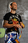 DENVER, CO - AUGUST 08:  Frankie Edgar works out for the media during the UFC 150 open workouts at the Muscle Pharm Sports Science Center on August 8, 2012 in Denver, Colorado. (Photo by Josh Hedges/Zuffa LLC/Zuffa LLC via Getty Images)