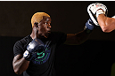 DENVER, CO - AUGUST 08:  Melvin Guillard works out for the media during the UFC 150 open workouts at the Muscle Pharm Sports Science Center on August 8, 2012 in Denver, Colorado. (Photo by Josh Hedges/Zuffa LLC/Zuffa LLC via Getty Images)