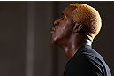 DENVER, CO - AUGUST 08:  Melvin Guillard works out for the media during the UFC 150 open workouts at the Muscle Pharm Sports Science Center on August 8, 2012 in Denver, Colorado. (Photo by Josh Hedges/Zuffa LLC/Zuffa LLC via Getty Images)