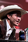 DENVER, CO - AUGUST 09:  Donald "Cowboy" Cerrone interacts with media and fans during the UFC 150 press conference at the Fillmore Auditorium on August 9, 2012 in Denver, Colorado. (Photo by Josh Hedges/Zuffa LLC/Zuffa LLC via Getty Images)