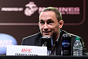 DENVER, CO - AUGUST 09:  Frankie Edgar interacts with media and fans during the UFC 150 press conference at the Fillmore Auditorium on August 9, 2012 in Denver, Colorado. (Photo by Josh Hedges/Zuffa LLC/Zuffa LLC via Getty Images)