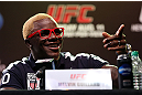 DENVER, CO - AUGUST 09:  Melvin Guillard interacts with media and fans during the UFC 150 press conference at the Fillmore Auditorium on August 9, 2012 in Denver, Colorado. (Photo by Josh Hedges/Zuffa LLC/Zuffa LLC via Getty Images)