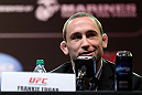 DENVER, CO - AUGUST 09:  Frankie Edgar interacts with media and fans during the UFC 150 press conference at the Fillmore Auditorium on August 9, 2012 in Denver, Colorado. (Photo by Josh Hedges/Zuffa LLC/Zuffa LLC via Getty Images)