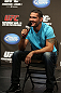 DENVER, CO - AUGUST 10:  Chris Weidman interacts with fans during a Q&A session before the UFC 150 weigh in at Pepsi Center on August 10, 2012 in Denver, Colorado. (Photo by Josh Hedges/Zuffa LLC/Zuffa LLC via Getty Images)