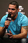 DENVER, CO - AUGUST 10:  Chris Weidman interacts with fans during a Q&A session before the UFC 150 weigh in at Pepsi Center on August 10, 2012 in Denver, Colorado. (Photo by Josh Hedges/Zuffa LLC/Zuffa LLC via Getty Images)