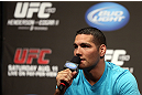 DENVER, CO - AUGUST 10:  Chris Weidman interacts with fans during a Q&A session before the UFC 150 weigh in at Pepsi Center on August 10, 2012 in Denver, Colorado. (Photo by Josh Hedges/Zuffa LLC/Zuffa LLC via Getty Images)
