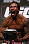 DENVER, CO - AUGUST 10:  Dennis Bermudez makes weight during the UFC 150 weigh in at Pepsi Center on August 10, 2012 in Denver, Colorado. (Photo by Josh Hedges/Zuffa LLC/Zuffa LLC via Getty Images)