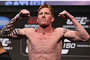 DENVER, CO - AUGUST 10:  Ed Herman makes weight during the UFC 150 weigh in at Pepsi Center on August 10, 2012 in Denver, Colorado. (Photo by Josh Hedges/Zuffa LLC/Zuffa LLC via Getty Images)