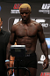 DENVER, CO - AUGUST 10:  Melvin Guillard weighs in during the UFC 150 weigh in at Pepsi Center on August 10, 2012 in Denver, Colorado. (Photo by Josh Hedges/Zuffa LLC/Zuffa LLC via Getty Images)