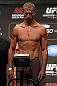 DENVER, CO - AUGUST 10:  Donald "Cowboy" Cerrone makes weight during the UFC 150 weigh in at Pepsi Center on August 10, 2012 in Denver, Colorado. (Photo by Josh Hedges/Zuffa LLC/Zuffa LLC via Getty Images)