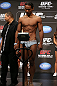 DENVER, CO - AUGUST 10:  Benson Henderson makes weight during the UFC 150 weigh in at Pepsi Center on August 10, 2012 in Denver, Colorado. (Photo by Josh Hedges/Zuffa LLC/Zuffa LLC via Getty Images)