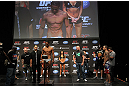 DENVER, CO - AUGUST 10:  Benson Henderson makes weight during the UFC 150 weigh in at Pepsi Center on August 10, 2012 in Denver, Colorado. (Photo by Josh Hedges/Zuffa LLC/Zuffa LLC via Getty Images)