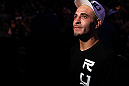 DENVER, CO - AUGUST 11:  Chico Camus exits the Octagon after his victory against Dustin Pague at UFC 150 inside Pepsi Center on August 11, 2012 in Denver, Colorado. (Photo by Josh Hedges/Zuffa LLC/Zuffa LLC via Getty Images)