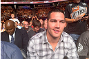 DENVER, CO - AUGUST 11:  UFC fighter Chris Weidman attends UFC 150 inside Pepsi Center on August 11, 2012 in Denver, Colorado. (Photos by Zuffa LLC)