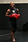 TORONTO, CANADA - SEPTEMBER 19:  Demetrious Johnson works out for fans and media during the UFC 152 open workouts at Xtreme Couture Gym on September 19, 2012 in Toronto, Ontario, Canada.  (Photo by Josh Hedges/Zuffa LLC/Zuffa LLC via Getty Images)