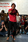 TORONTO, CANADA - SEPTEMBER 19:   Joseph Benavidez works out for fans and media during the UFC 152 open workouts at Xtreme Couture Gym on September 19, 2012 in Toronto, Ontario, Canada.  (Photo by Josh Hedges/Zuffa LLC/Zuffa LLC via Getty Images)