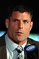 TORONTO, CANADA - SEPTEMBER 20: Brian Stann interacts with media during the UFC 152 pre-fight press conference at Real Sports Bar and Grill on September 20, 2012 in Toronto, Ontario, Canada. (Photo by Josh Hedges/Zuffa LLC/Zuffa LLC via Getty Images)