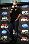 TORONTO, CANADA - SEPTEMBER 21:   Cain Velasquez interacts with fans during a Q&A session before the UFC 152 weigh in at Mattamy Athletic Centre at the Gardens on September 21, 2012 in Toronto, Ontario, Canada.  (Photo by Josh Hedges/Zuffa LLC/Zuffa LLC via Getty Images)