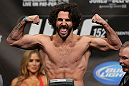 TORONTO, CANADA - SEPTEMBER 21: Charlie Brenneman weighs in during the UFC 152 weigh in at Mattamy Athletic Centre at the Gardens on September 21, 2012 in Toronto, Ontario, Canada. (Photo by Josh Hedges/Zuffa LLC/Zuffa LLC via Getty Images)