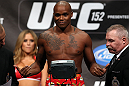 TORONTO, CANADA - SEPTEMBER 21: Marcus Brimage weighs in during the UFC 152 weigh in at Mattamy Athletic Centre at the Gardens on September 21, 2012 in Toronto, Ontario, Canada. (Photo by Josh Hedges/Zuffa LLC/Zuffa LLC via Getty Images)