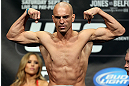 TORONTO, CANADA - SEPTEMBER 21: Sean Pierson weighs in during the UFC 152 weigh in at Mattamy Athletic Centre at the Gardens on September 21, 2012 in Toronto, Ontario, Canada. (Photo by Josh Hedges/Zuffa LLC/Zuffa LLC via Getty Images)