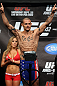 TORONTO, CANADA - SEPTEMBER 21: Cub Swanson weighs in during the UFC 152 weigh in at Mattamy Athletic Centre at the Gardens on September 21, 2012 in Toronto, Ontario, Canada. (Photo by Josh Hedges/Zuffa LLC/Zuffa LLC via Getty Images)