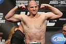 TORONTO, CANADA - SEPTEMBER 21: Matt Hamill weighs in during the UFC 152 weigh in at Mattamy Athletic Centre at the Gardens on September 21, 2012 in Toronto, Ontario, Canada. (Photo by Josh Hedges/Zuffa LLC/Zuffa LLC via Getty Images)
