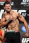 TORONTO, CANADA - SEPTEMBER 21: Brian Stann weighs in during the UFC 152 weigh in at Mattamy Athletic Centre at the Gardens on September 21, 2012 in Toronto, Ontario, Canada. (Photo by Josh Hedges/Zuffa LLC/Zuffa LLC via Getty Images)