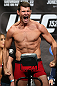 TORONTO, CANADA - SEPTEMBER 21: Michael Bisping weighs in during the UFC 152 weigh in at Mattamy Athletic Centre at the Gardens on September 21, 2012 in Toronto, Ontario, Canada. (Photo by Josh Hedges/Zuffa LLC/Zuffa LLC via Getty Images)
