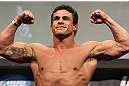 TORONTO, CANADA - SEPTEMBER 21: Vitor Belfort weighs in during the UFC 152 weigh in at Mattamy Athletic Centre at the Gardens on September 21, 2012 in Toronto, Ontario, Canada. (Photo by Mike Roach/Zuffa LLC/Zuffa LLC via Getty Images)