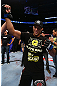 TORONTO, CANADA - SEPTEMBER 22: Vinny Magalhaes reacts after defeating Igor Pokrajac during their light heavyweight bout at UFC 152 inside Air Canada Centre on September 22, 2012 in Toronto, Ontario, Canada. (Photo by Al Bello/Zuffa LLC/Zuffa LLC via Getty Images)