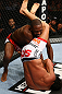 TORONTO, CANADA - SEPTEMBER 22: Vitor Belfort attempts an armbar submission against Jon Jones (top) during their light heavyweight championship bout at UFC 152