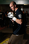 NOTTINGHAM, ENGLAND - SEPTEMBER 26:    Stefan Struve works out for the media during an open workout session at Gym Combat on September 26, 2012 in Nottingham, England.  (Photo by Josh Hedges/Zuffa LLC/Zuffa LLC via Getty Images)