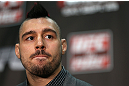 NOTTINGHAM, ENGLAND - SEPTEMBER 27:  Dan Hardy interacts with media during a UFC press conference at the Hilton Hotel on September 27, 2012 in Nottingham, England.  (Photo by Josh Hedges/Zuffa LLC/Zuffa LLC via Getty Images)