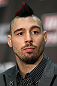 NOTTINGHAM, ENGLAND - SEPTEMBER 27:  Dan Hardy interacts with media during a UFC press conference at the Hilton Hotel on September 27, 2012 in Nottingham, England.  (Photo by Josh Hedges/Zuffa LLC/Zuffa LLC via Getty Images)