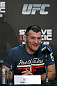 NOTTINGHAM, ENGLAND - SEPTEMBER 27:  Stipe Miocic interacts with media during a UFC press conference at the Hilton Hotel on September 27, 2012 in Nottingham, England.  (Photo by Josh Hedges/Zuffa LLC/Zuffa LLC via Getty Images)