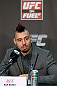 NOTTINGHAM, ENGLAND - SEPTEMBER 27:  Dan Hardy interacts with media during a UFC press conference at the Hilton Hotel on September 27, 2012 in Nottingham, England.  (Photo by Josh Hedges/Zuffa LLC/Zuffa LLC via Getty Images)