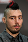 NOTTINGHAM, ENGLAND - SEPTEMBER 27:  Dan Hardy interacts with media during a UFC press conference at the Hilton Hotel on September 27, 2012 in Nottingham, England.  (Photo by Josh Hedges/Zuffa LLC/Zuffa LLC via Getty Images)