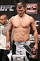 NOTTINGHAM, ENGLAND - SEPTEMBER 28:  Stipe Miocic weighs in during the UFC on Fuel TV weigh in at Capital FM Arena on September 28, 2012 in Nottingham, England.  (Photo by Josh Hedges/Zuffa LLC/Zuffa LLC via Getty Images)