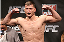 NOTTINGHAM, ENGLAND - SEPTEMBER 28:  Stipe Miocic weighs in during the UFC on Fuel TV weigh in at Capital FM Arena on September 28, 2012 in Nottingham, England.  (Photo by Josh Hedges/Zuffa LLC/Zuffa LLC via Getty Images)