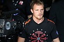 NOTTINGHAM, ENGLAND - SEPTEMBER 29:  Gunnar Nelson enters the arena before his catchweight fight against DaMarques Johnson at the UFC on Fuel TV event at Capital FM Arena on September 29, 2012 in Nottingham, England.  (Photo by Josh Hedges/Zuffa LLC/Zuffa LLC via Getty Images)