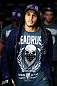 NOTTINGHAM, ENGLAND - SEPTEMBER 29:  Brad Tavares enters the arena before his middleweight fight against Tom Watson at the UFC on Fuel TV event at Capital FM Arena on September 29, 2012 in Nottingham, England.  (Photo by Josh Hedges/Zuffa LLC/Zuffa LLC via Getty Images)