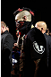 NOTTINGHAM, ENGLAND - SEPTEMBER 29:  Dan Hardy enters the arena before his welterweight fight against Amir Sadollah at the UFC on Fuel TV event at Capital FM Arena on September 29, 2012 in Nottingham, England.  (Photo by Josh Hedges/Zuffa LLC/Zuffa LLC via Getty Images)