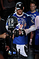 NOTTINGHAM, ENGLAND - SEPTEMBER 29:  Stipe Miocic enters the arena before his heavyweight fight against Strefan Struve at the UFC on Fuel TV event at Capital FM Arena on September 29, 2012 in Nottingham, England.  (Photo by Josh Hedges/Zuffa LLC/Zuffa LLC via Getty Images)