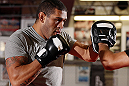 MINNEAPOLIS, MN - OCTOBER 02:  Antonio Silva works out for media and fans during an open training session at Cellar Kickboxing and Martial Arts on October 2, 2012 in Minneapolis, Minnesota.  (Photo by Josh Hedges/Zuffa LLC/Zuffa LLC via Getty Images)